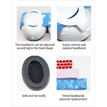Babies Hearing Protection Supplier - Safe Adjustable Kids Sleeping Ear Muff Comfortable