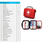 Portable Car First Aid Kit Manufacturer - 228 Piece Set Waterproof PU Case for Travel