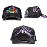 Baseball Caps Manufacturer - OEM G5 Gorra Suede Wide Brim Hat 3d