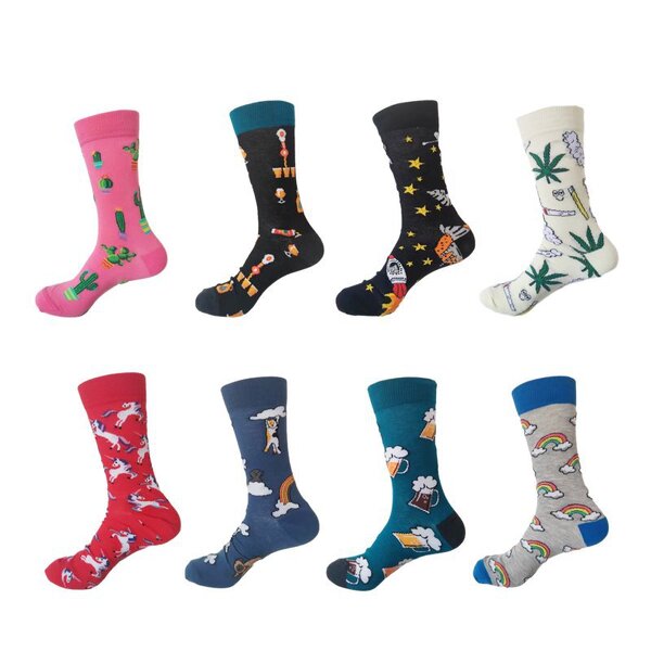 Funny Socks Manufacturer - Wholesale Trend European Street Chaussettes