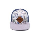 Dad Hats Manufacturer - Wholesale Leather Patch Custom Adjustable 7 Panel