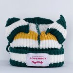 Winter Hats Manufacturer - Wholesale Acrylic Two Tone Wool Thick Knitted