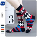 Anime Socks Manufacturer - Wholesale Men Comfortable Crew Cartoon Print