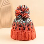 Winter Hats Manufacturer - OEM Cat Ear Furry Fluffy Jacquard Knit Devil