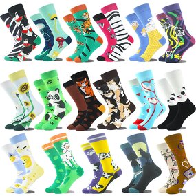 Customised Socks Manufacturer - OEM Five Pairs Per Box Business Travel