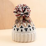 Winter Hats Manufacturer - OEM Cat Ear Furry Fluffy Jacquard Knit Devil