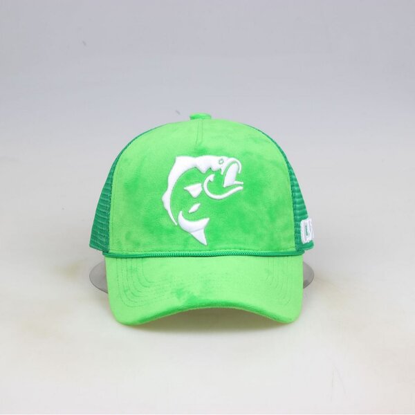 Trucker Cap Manufacturer - Wholesale 3D Embroidery Logo Velvet Trucker