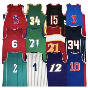 Basketball Uniform Manufacturer - OEM Ready to Ship Vintage Sleeveless