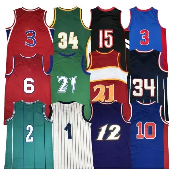 Basketball Uniform Manufacturer - OEM Ready to Ship Vintage Sleeveless