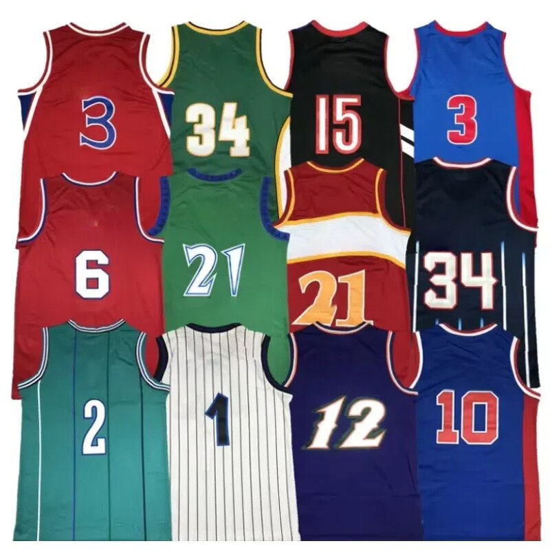 Basketball Uniform Manufacturer - OEM Ready to Ship Vintage Sleeveless