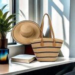 Beach Hats Manufacturer - OEM Paper Women's Lace and Bows Crownless