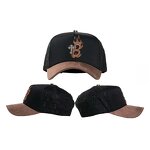 Baseball Hats Manufacturer - Wholesale Men's Sporty 5-Panel Suede Trucker