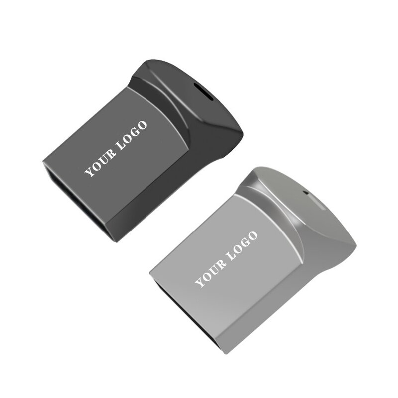 Keychain USB Flash Drive Factory - Custom Logo Metal 1GB-128GB Mini Novelty Drive