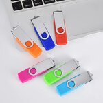 Custom USB Flash Drive Manufacturer - Wholesale 4GB to 64GB Metal Pen Rotary Design