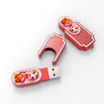 Luminous USB Flash Drive Wholesale - 1GB to 128GB New Year Christmas Metal Drive