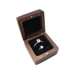 Wedding Ring Box Manufacturer - OEM Custom High End Wood Square Ceremony