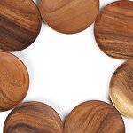 Wooden Pastry Platters Manufacturer - OEM Custom Round