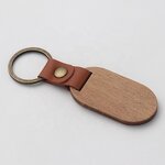 Wood Key Chain Manufacturer - OEM Custom Handmade Beech Wood Promotional