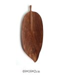 Wooden Fruit Plate Manufacturer - OEM Custom Creative Leaf Shaped