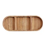Wooden Seasoning Plate Manufacturer - OEM Custom Small Household Oval Sauce