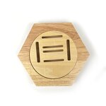 Medal Display Stand Manufacturer - OEM Custom Wooden Hexagonal Honeycomb Combination