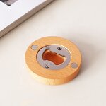 Wood Bottle Opener Manufacturer - OEM Custom Personalized Magnet Round Beer