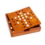 Brain Teaser Game Manufacturer - OEM Custom Natural Solid Wood Bead Challenge