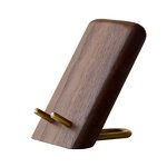Mobile Phone Holder Manufacturer - OEM Custom Luxury Solid Wood Walnut
