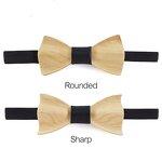 Kids Bow Tie Manufacturer - OEM Custom Handmade Natural Wood Children