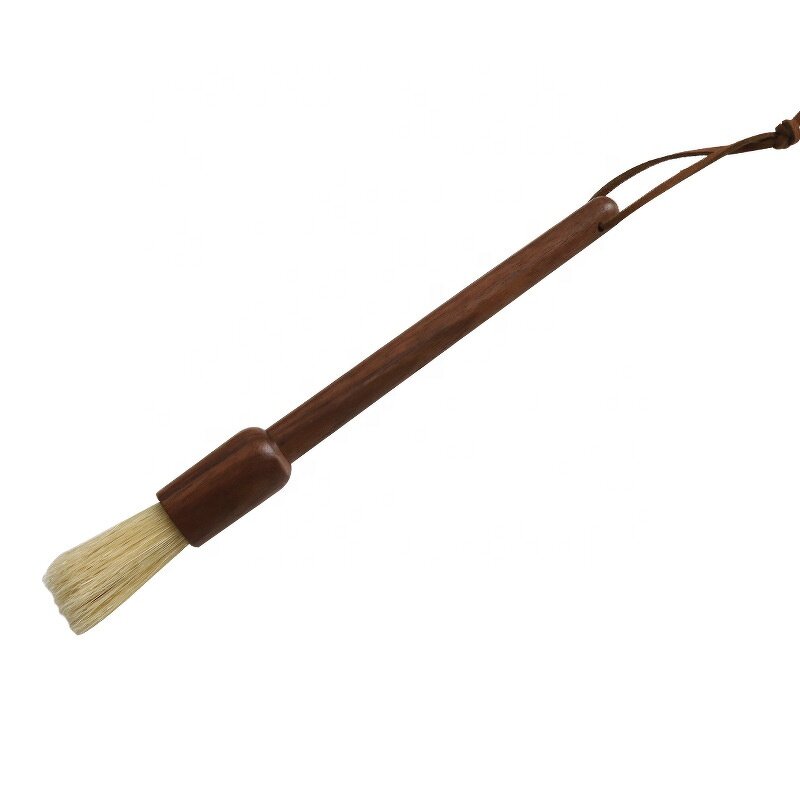 Coffee Cup Cleaning Brush Manufacturer - OEM Custom Walnut Wood Long Handle