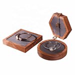 Jewelry Display Tray Manufacturer - OEM Custom Walnut Wood Bracelet with Velvet