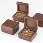Wedding Ring Box Manufacturer - OEM Custom Wooden Ceremony Double Bearer