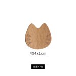 Chopsticks Holder Manufacturer - OEM Custom Wooden Cartoon Cat Shaped Rest