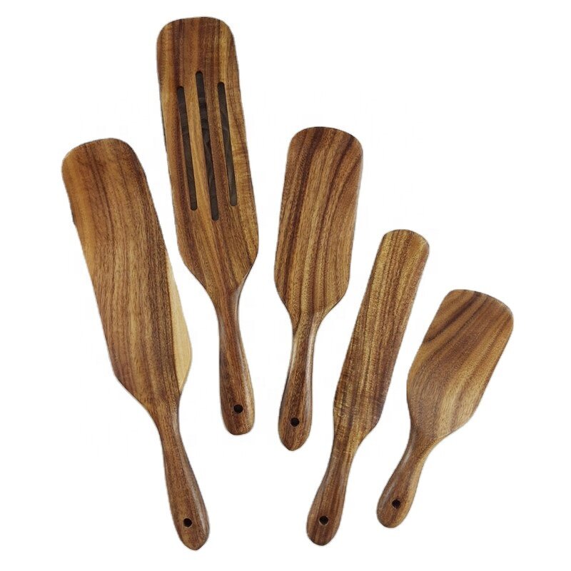 Wooden Kitchen Utensils Set Manufacturer - OEM Custom Cooking Spoon and Spatula