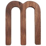 Wood Alphabet Letters Manufacturer - OEM Custom Black Walnut Wall Decorative