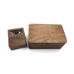 Wood Storage Box Manufacturer - OEM Custom Size Large Walnut Wood