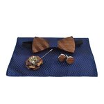 Bow Ties Set Manufacturer - OEM Custom Pre-Tied Wood for Men Big Boys