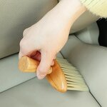 Car Cleaning Brush Manufacturer - OEM Custom Handmade Soft Wood Mini
