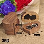 Wedding Ring Box Manufacturer - OEM Custom Creative Double Heart Shaped