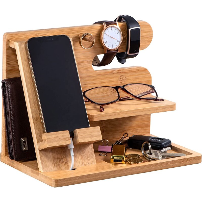 Bamboo Storage Rack Manufacturer - OEM Custom Desktop Box Watch Display Stand
