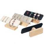Jewelry Display Stand Manufacturer - OEM Custom Wood Watch Bracelet with Pine