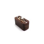 Ring Box Manufacturer - OEM Custom Walnut Wood Mini Rectangular Single