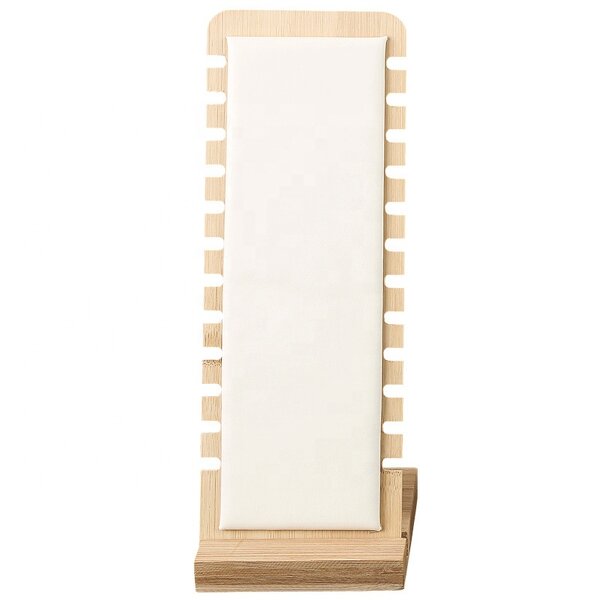 Necklace Display Stand Manufacturer - OEM Custom Natural Bamboo Jewelry