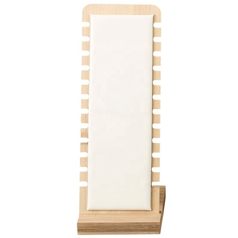 Necklace Display Stand Manufacturer - OEM Custom Natural Bamboo Jewelry