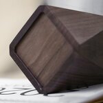 Wood Pen Holder Manufacturer - OEM Custom Creative Diamond Shaped Walnut