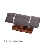 Watch Display Rack Manufacturer - OEM Custom Premium Mini Walnut Wood Bracelet