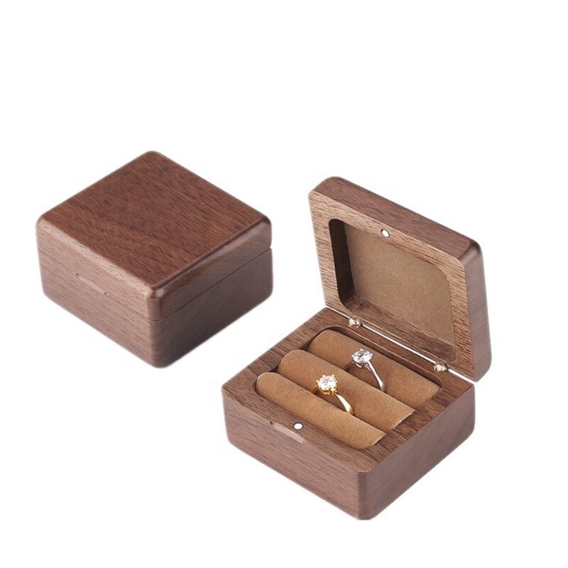 Wedding Ring Box Manufacturer - OEM Custom Wooden Ceremony Double Bearer