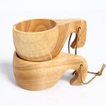 Wood Camping Cup Manufacturer - OEM Custom Nordic Portable Outdoor Drinking
