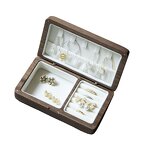 Jewelry Storage Box Manufacturer - OEM Custom Small Size Black Walnut