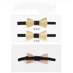 Kids Bow Tie Manufacturer - OEM Custom Handmade Natural Wood Children